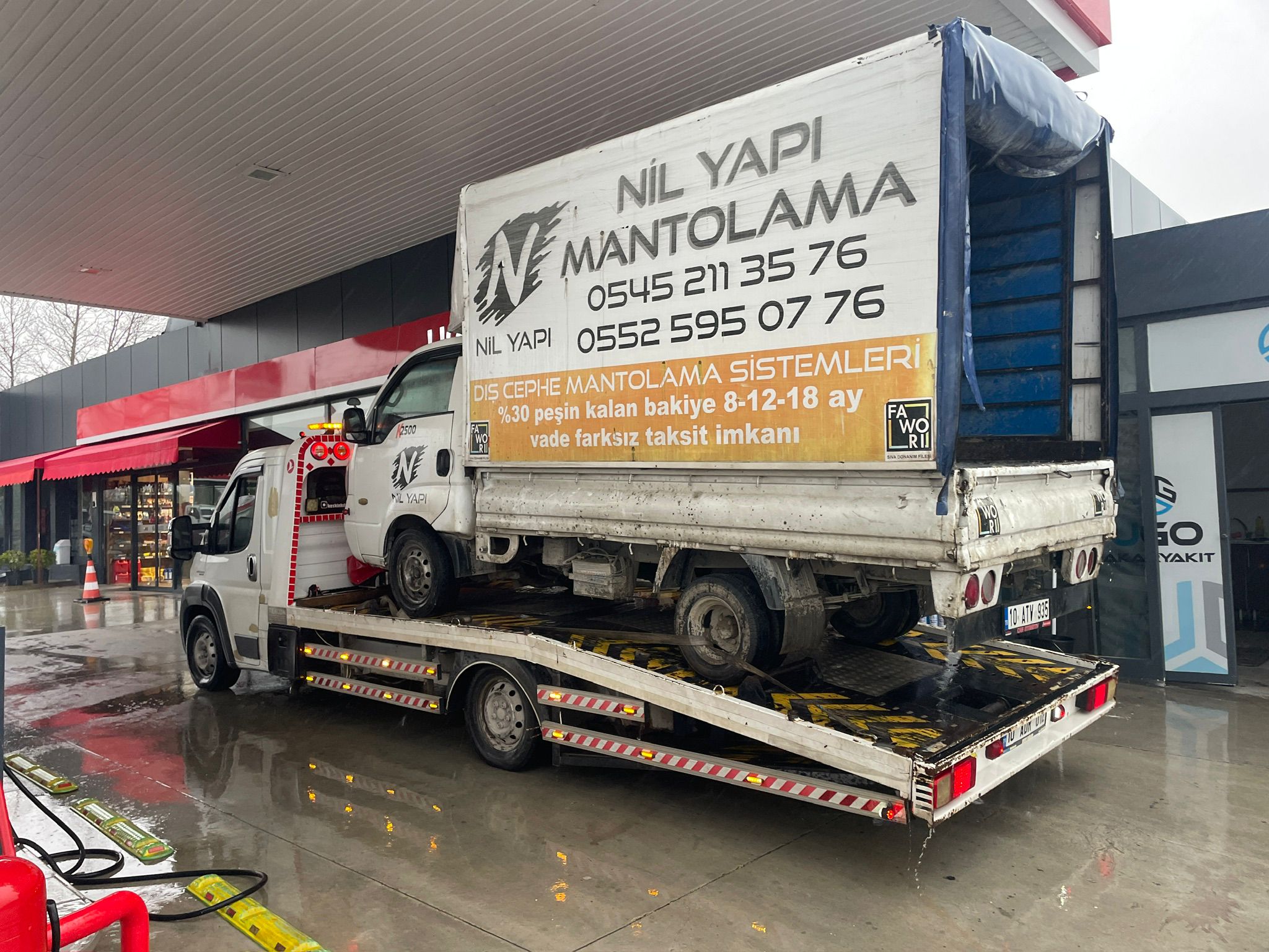 Araç taşıma operasyonu